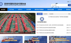 深圳市国际<font>货运代理</font>协会(深圳货代协会)官网