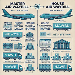 空运提单主单和分单有什么区别?