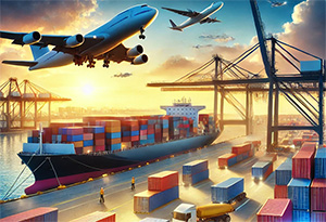 美国关税影响物流规划,海运集装箱运价下滑