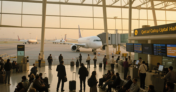 卡塔尔航空恢复航班 中东地缘冲突持续扰动航运