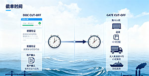 正确的区分港区截单时间与截港时间