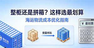 国际海运,我的货该走整箱还是拼箱?看完这篇不花冤枉钱