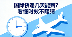 国际快递到底几天能到?懂了这些,再也不用瞎猜了!