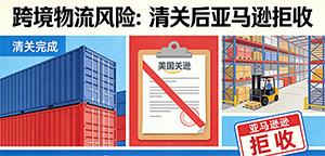 发往美国的货,为什么清关后还会被亚马逊拒收?