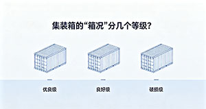 集装箱的“箱况”分几个等级?