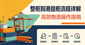 整柜到港后,提柜流程详解