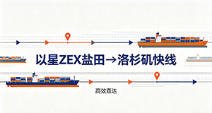 以星ZEX盐田→洛杉矶快线|近1个月真实时效数据