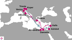 ONE推出连接亚得里亚海、以色列、埃及和希腊的新服务