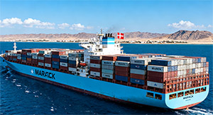 丹麦航运巨头马士基准备恢复红海和亚丁湾的运输业务